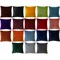 Pillow D�cor Castello Velvet Throw Pillows, Complete Pillow with Polyfill Pillow Insert (18 Colors, 3 Sizes)